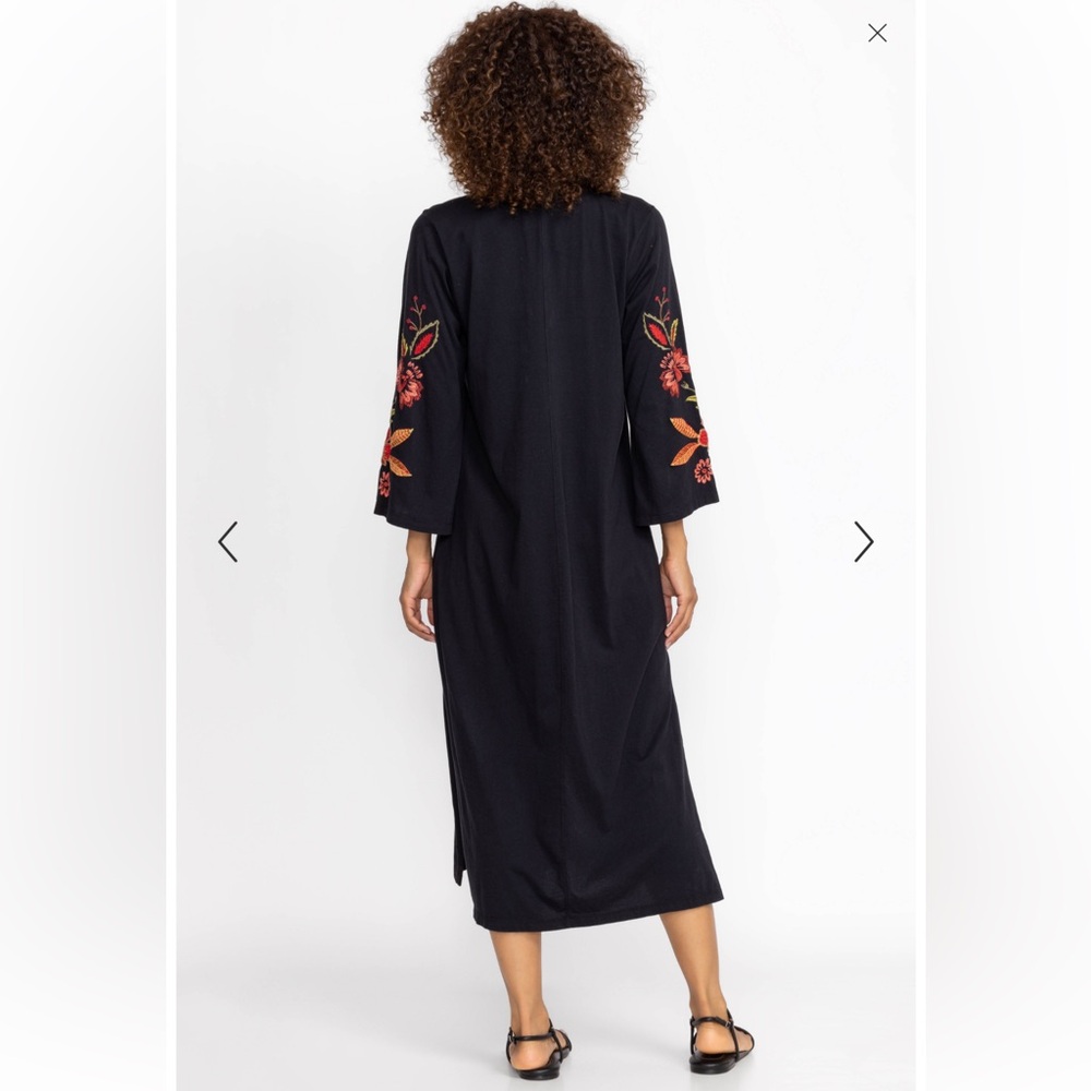 JOHNNY WAS ISABELLA KIMONO SLEEVE TEE DRESS Size M - Picture 6 of 15
